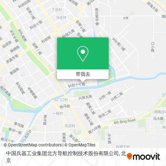 中国兵器工业集团北方导航控制技术股份有限公司地图