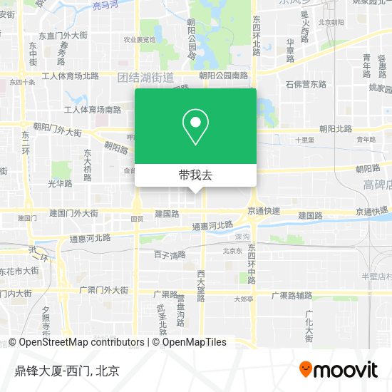 鼎锋大厦-西门地图