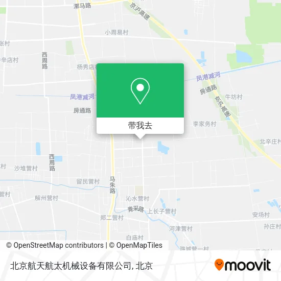 北京航天航太机械设备有限公司地图