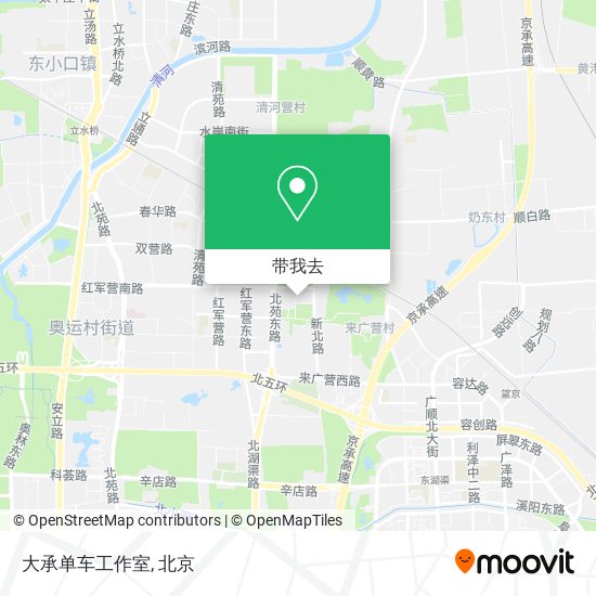 大承单车工作室地图