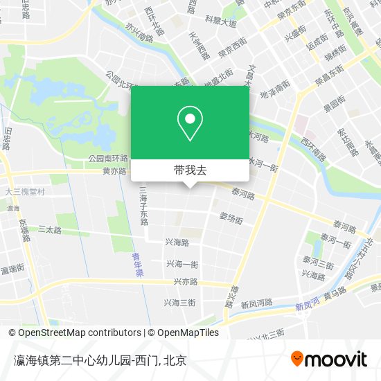 瀛海镇第二中心幼儿园-西门地图