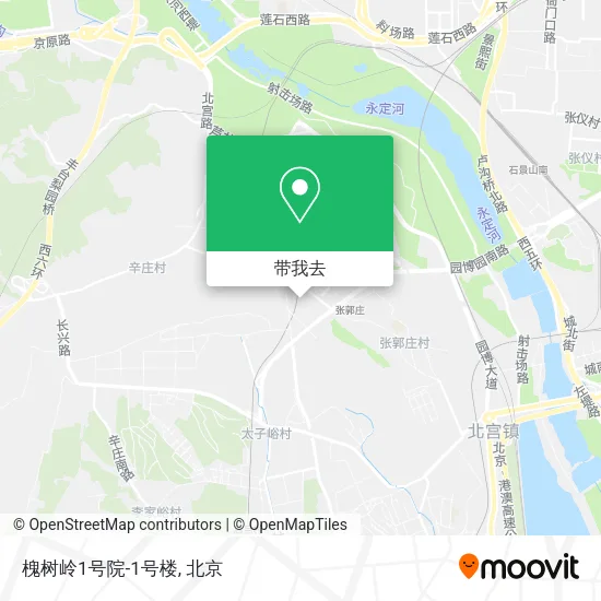 槐树岭1号院-1号楼地图