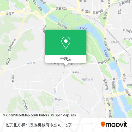 北京北方和平液压机械有限公司地图