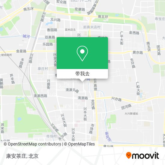 康安茶庄地图
