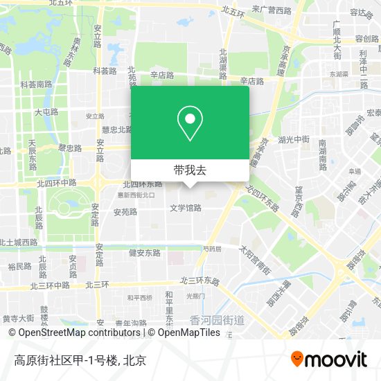高原街社区甲-1号楼地图