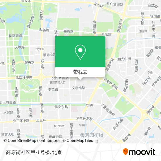 高原街社区甲-1号楼地图