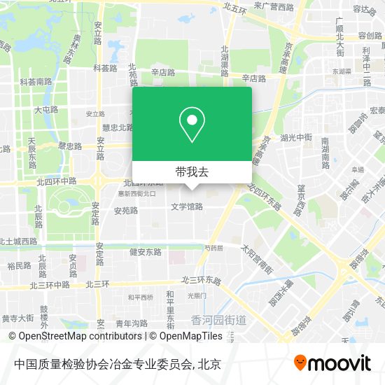 中国质量检验协会冶金专业委员会地图