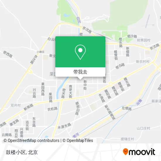 鼓楼小区地图