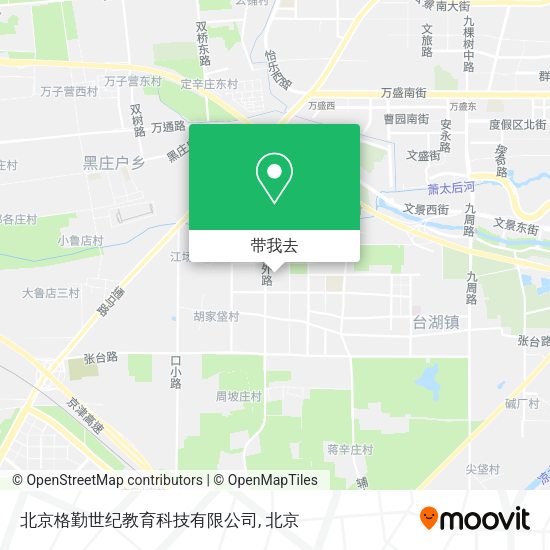 北京格勤世纪教育科技有限公司地图
