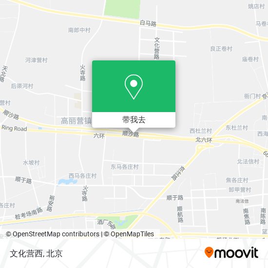 文化营西地图