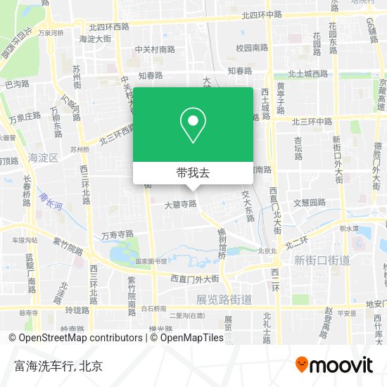 富海洗车行地图