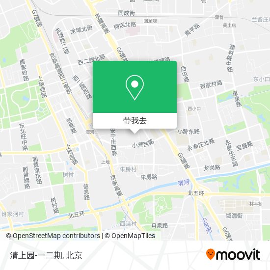 清上园-一二期地图