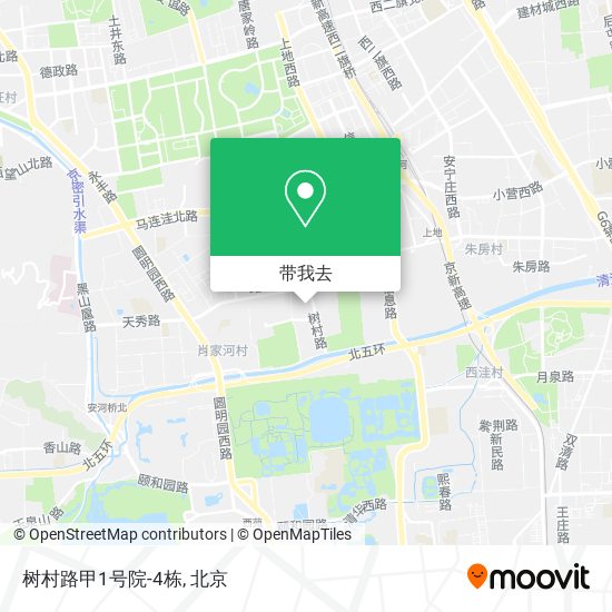 树村路甲1号院-4栋地图