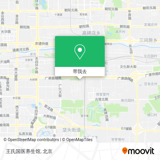王氏国医养生馆地图