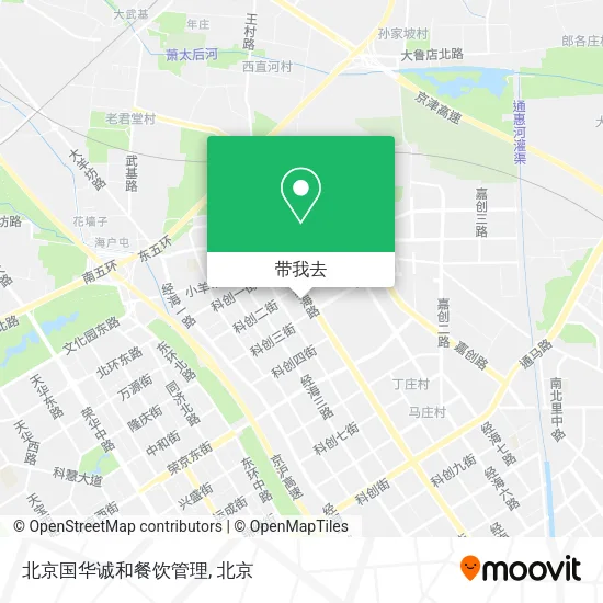 北京国华诚和餐饮管理地图