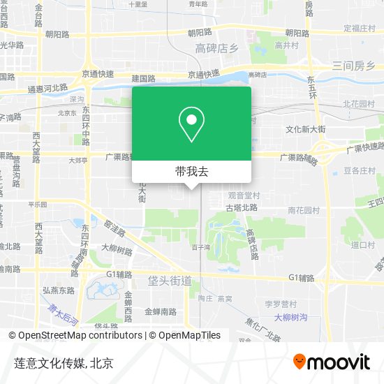 莲意文化传媒地图