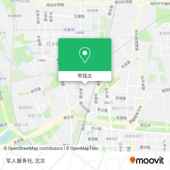 军人服务社地图