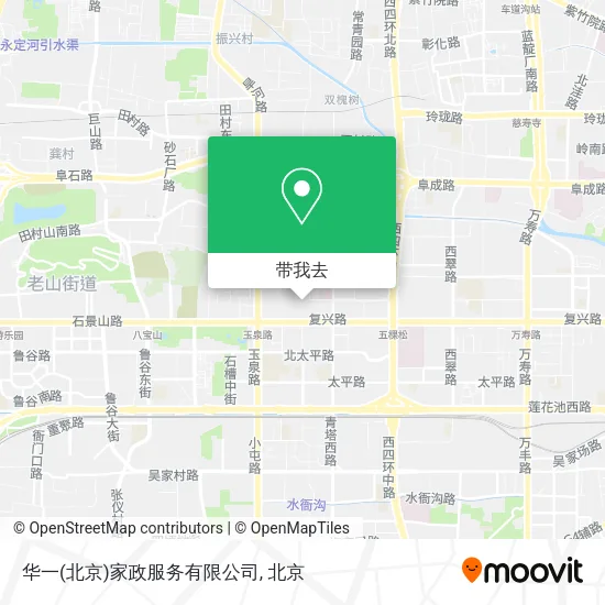 华一(北京)家政服务有限公司地图