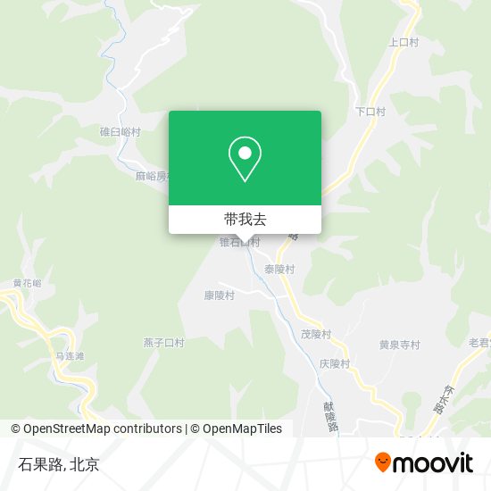 石果路地图