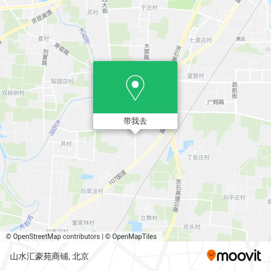 山水汇豪苑商铺地图