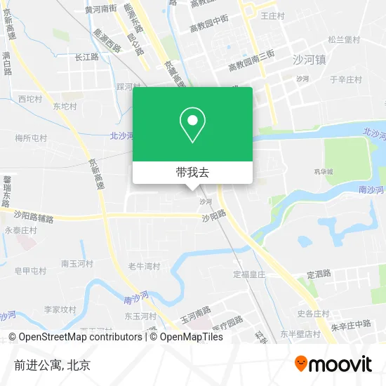 前进公寓地图