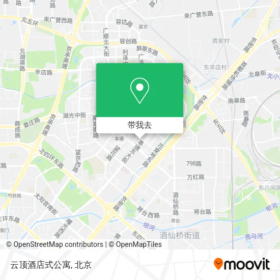 云顶酒店式公寓地图