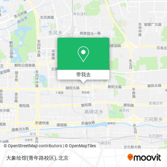 大象绘馆(青年路校区)地图