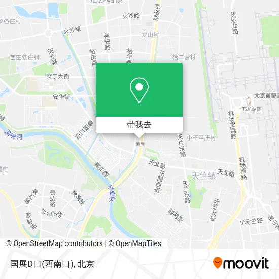 国展D口(西南口)地图