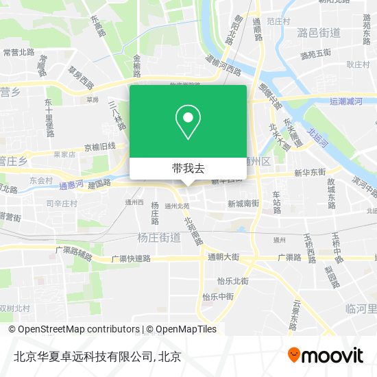 北京华夏卓远科技有限公司地图