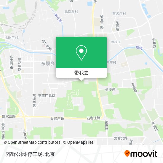 郊野公园-停车场地图