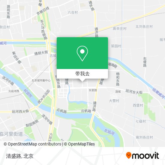 清盛路地图