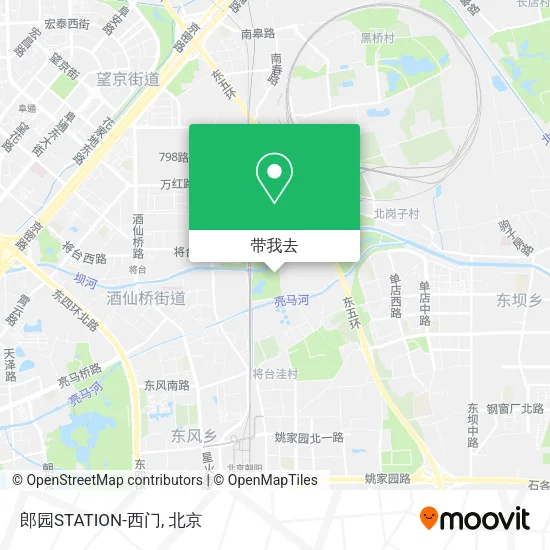 郎园STATION-西门地图