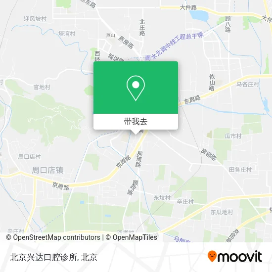 北京兴达口腔诊所地图