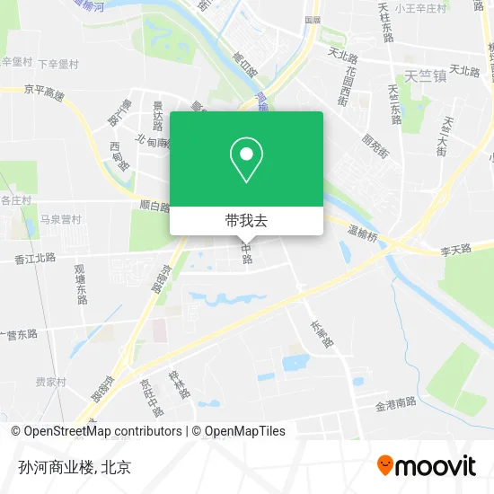 孙河商业楼地图