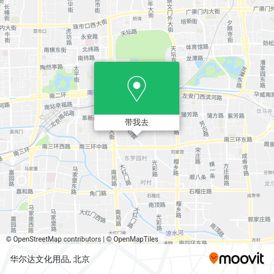 华尔达文化用品地图