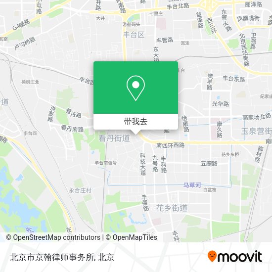 北京市京翰律师事务所地图