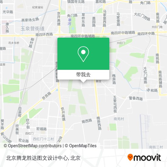 北京腾龙胜达图文设计中心地图