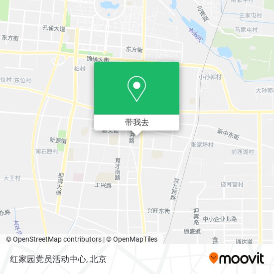 红家园党员活动中心地图