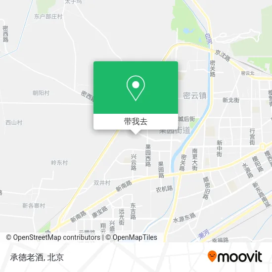 承德老酒地图
