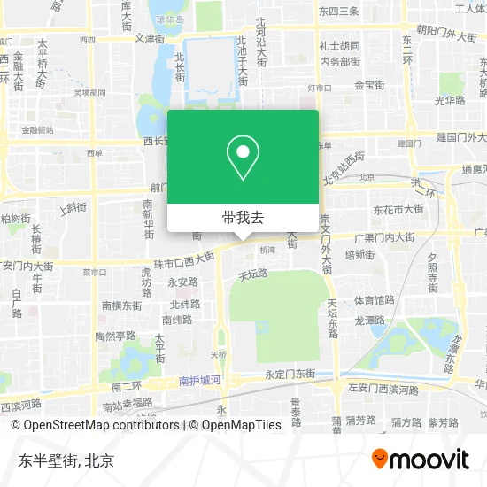 东半壁街地图