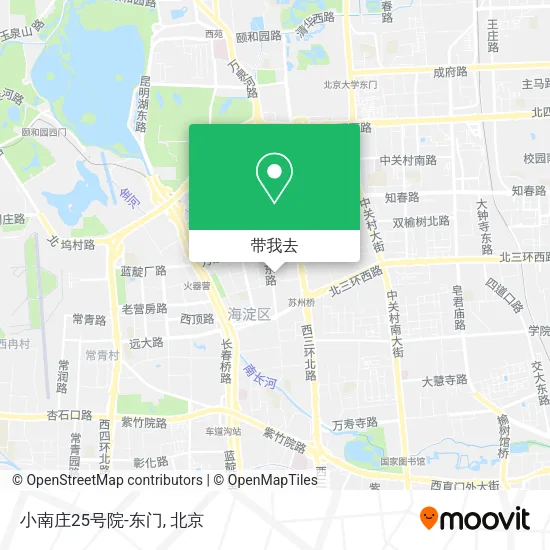小南庄25号院-东门地图