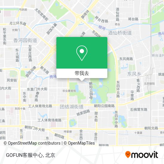 GOFUN客服中心地图