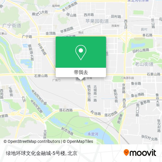 绿地环球文化金融城-5号楼地图