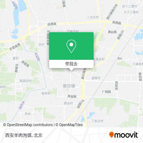 西安羊肉泡馍地图