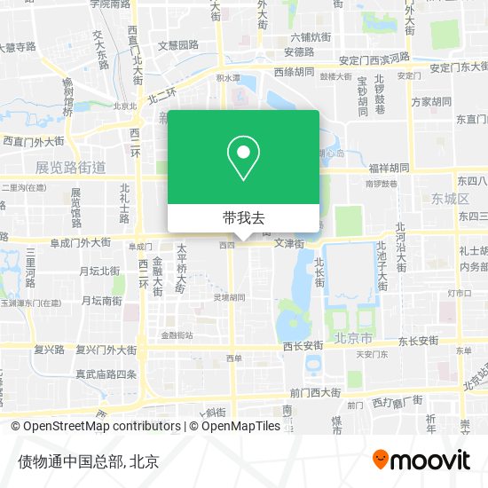 债物通中国总部地图