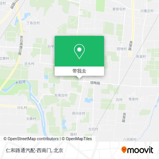 仁和路通汽配-西南门地图