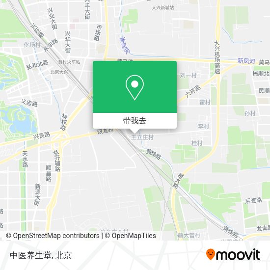 中医养生堂地图