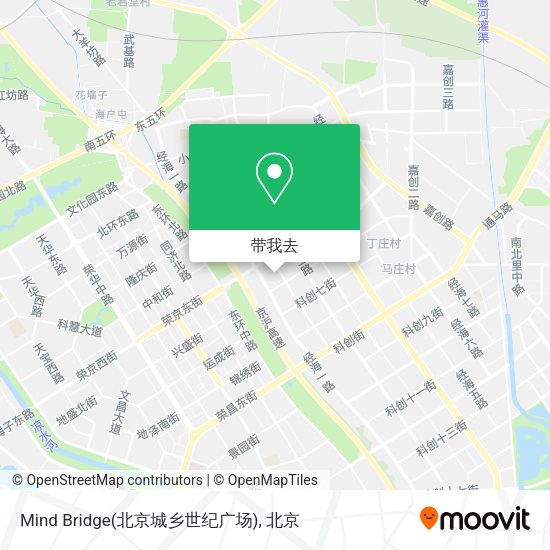 Mind Bridge(北京城乡世纪广场)地图
