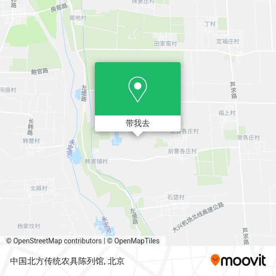 中国北方传统农具陈列馆地图
