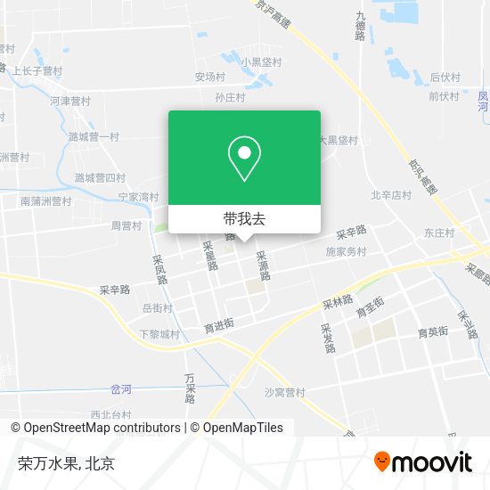 荣万水果地图